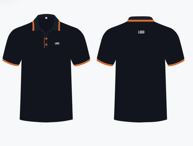 Polo brodé en coton