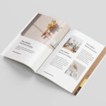 Brochure reliure piqûre cheval - 8 pages - Papier couché mat 170 g/m² – Image 2